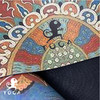 壁虎新款【蓝羽】天然橡胶印花瑜伽垫 【5天发货】 商品缩略图6