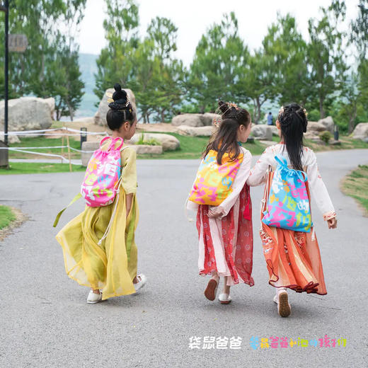 【袋鼠爸爸限量定制款手提帆布袋】三种颜色可选，时尚好看，材质挺括，便携，编绳粗细合适，背负舒适 商品图1