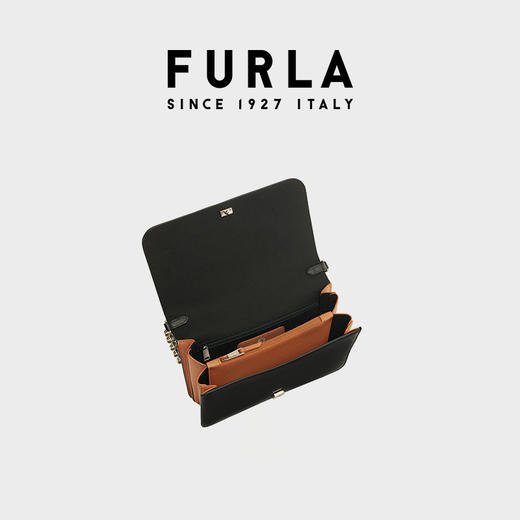 FURLA芙拉SPLENDIDA 女士撞色小号单肩包 商品图3