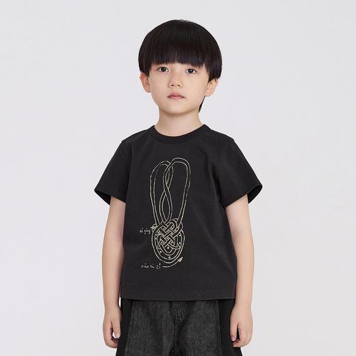 江南布衣童装  22年夏装新款短袖T恤  1M3110040 商品图4