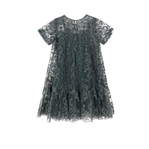 江南布衣 童装 22年夏装新款短袖连衣裙  1M3G30410 商品图5