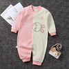 【亲肤细腻 童趣可爱】新生婴儿纯棉爬服A类内衣套装春秋新款连体长袖初生宝宝衣服 商品缩略图7