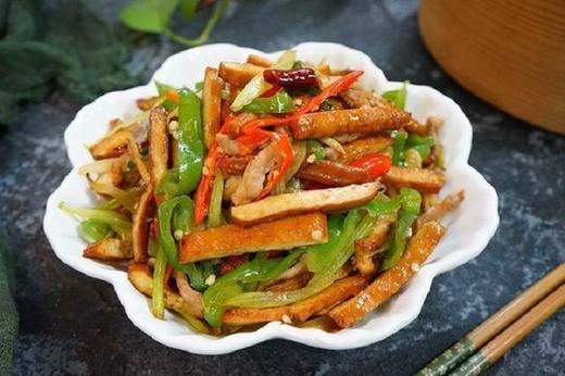 青椒炒多味香干(份) 商品图0