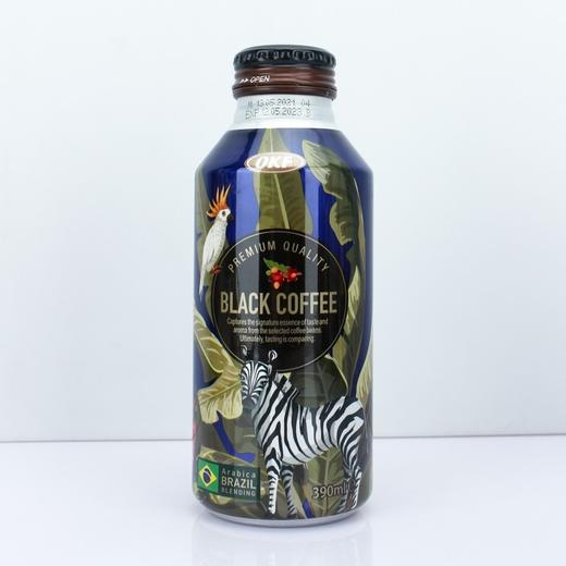 韩国进口OKF美式即饮黑咖啡拿铁咖啡瓶装390ml 商品图0