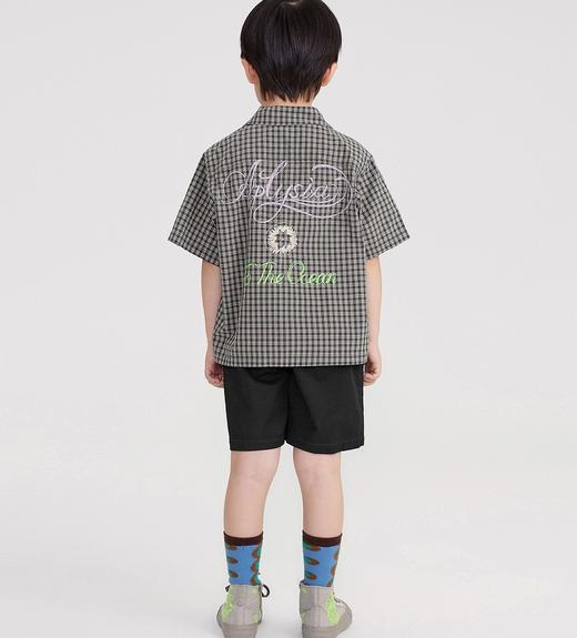 江南布衣 22年夏装新款 短袖衬衫  1M3252100 商品图5