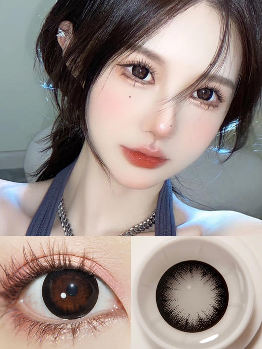 【大直径】Deekay-G365黑-14.5mm【年抛 0-1000度 含有525/575】 商品图0