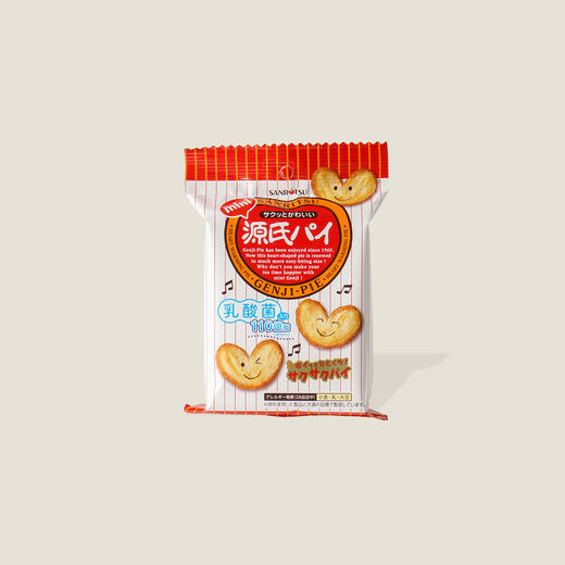 三立制果迷你装源氏蝴蝶酥饼干 38g 商品图0