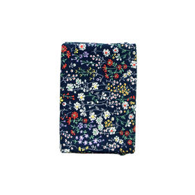 HUJI祤集小方巾插画小花朵系列