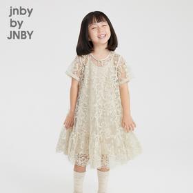 江南布衣 童装 22年夏装新款短袖连衣裙  1M3G30410