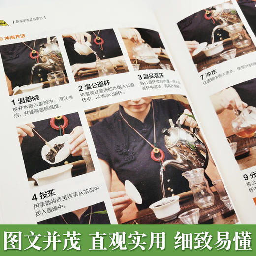 【优惠套餐】全3册茶艺书籍茶道入门茶书识茶泡茶品茶茶艺师评茶员培训教材中国茶文化茶叶书籍大全关于茶叶知识的书普洱书籍茶经陆羽正版原著 商品图3