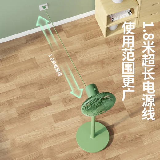 【SIUU 西佑F3电风扇落地扇】家用卧室 风扇节能 定生台式 电扇小风扇立式大风量客厅6叶扇 商品图8