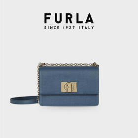 FURLA芙拉1927热卖皮革女士迷你通勤纯色斜挎包单肩链条包