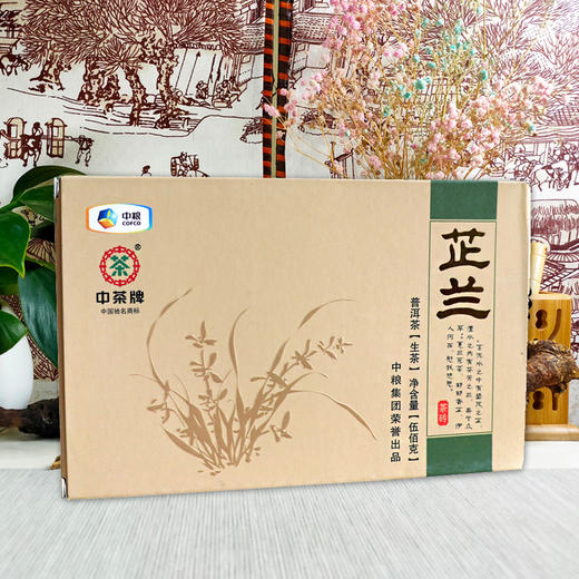 2013普洱-芷兰砖500g（生） 商品图0