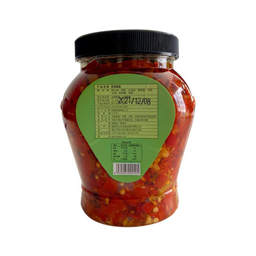 【周三会员日6.5折起】毛阿婆贡菜脆椒450g/瓶 鲜嫩、咸香 清脆爽口 商品图3