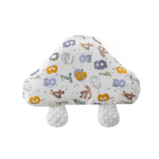 【双面呵护 快速深眠不惊跳 无惧机洗手洗】新生婴儿定型枕纯棉印花奶牛防惊跳安抚枕宝宝纠正偏头搂睡觉抱枕 商品图10