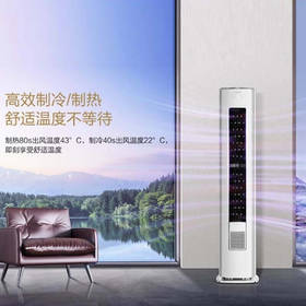 卡萨帝2匹变频立式空调柜机 一级 自清洁全空间除菌CAP508GCA(81)U1