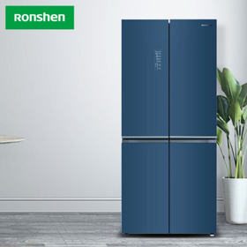 容声(Ronshen) 515升十字对开门冰箱风冷无霜变频双开门电冰箱 BCD-515WVK1FPG 矢量双变频 深冷储鲜