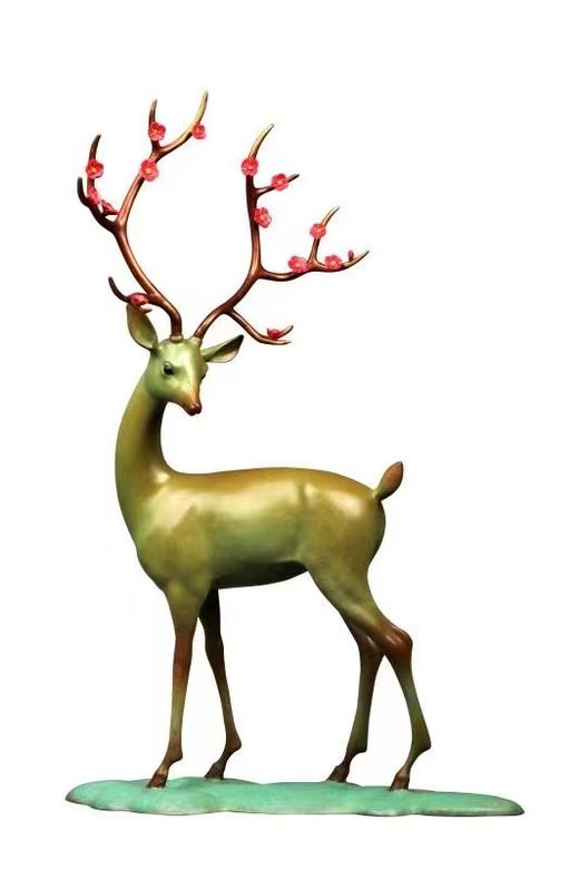 【6F阿斯蒙迪】陈灵平喜路桃源青铜艺术品 商品图0