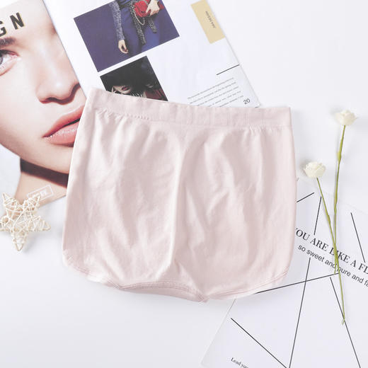 黛唯梵天然活性泰国乳胶2.0内裤加肥加大码胖mm盒装三角裤无缝无痕中腰国庆清明出游 商品图3