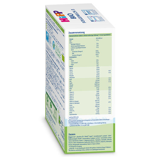 1盒装丨【保税】德国喜宝有机奶粉3段600g 商品图2