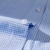 【专柜定制刺绣款】罗蒙春夏长袖衬衫男士商务通勤百搭竹纤维格子衬衣 商品缩略图8
