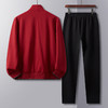 【上衣+裤子】罗蒙春季男士休闲套装两件套学院风男青年运动服套装男 商品缩略图1