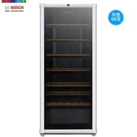 博世 KSW26V80TI 96支装 酒柜银色实木红酒柜