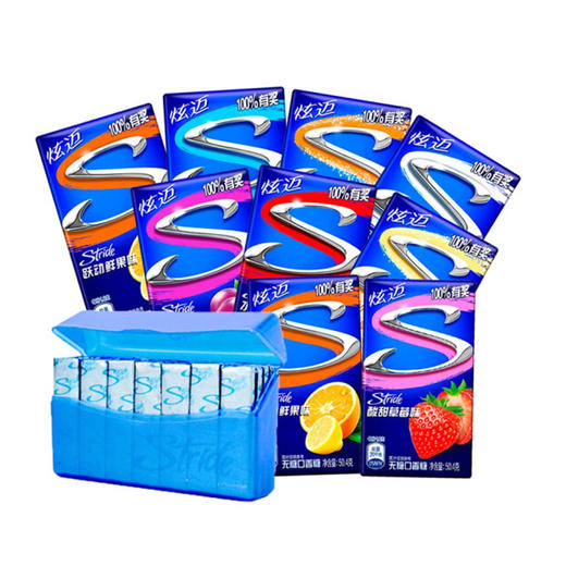 炫迈无糖口香糖跃动鲜果味50.4g 商品图1