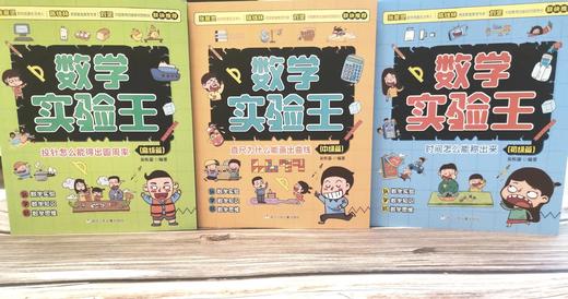 数学实验王（全3册）赠 视频教程 6岁+ 用实验的方式学数学 易理解  扩展思维能力 商品图4