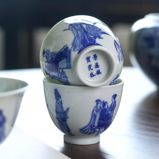 青花韩熙载夜宴图 商品图4