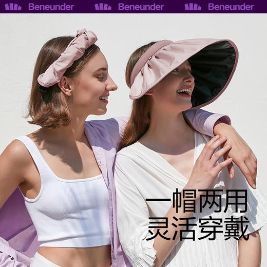 蕉下 贝壳帽 空顶防晒帽 防紫外线 商品图3