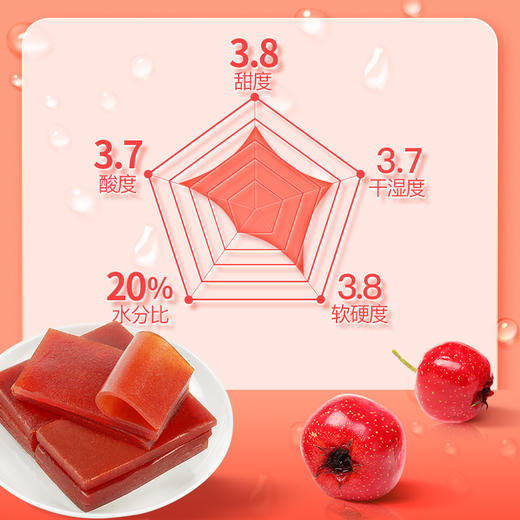 姚太太山楂羹128g*3袋红一片休闲山楂片蜜饯果脯零食 商品图3