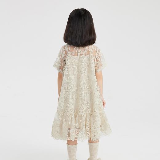 江南布衣 童装 22年夏装新款短袖连衣裙  1M3G30410 商品图2