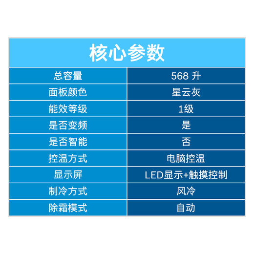 博世 BCD-568W(KFN96PX91C) 568升 变频 无霜 智能互联 维他保鲜 多门冰箱 商品图4