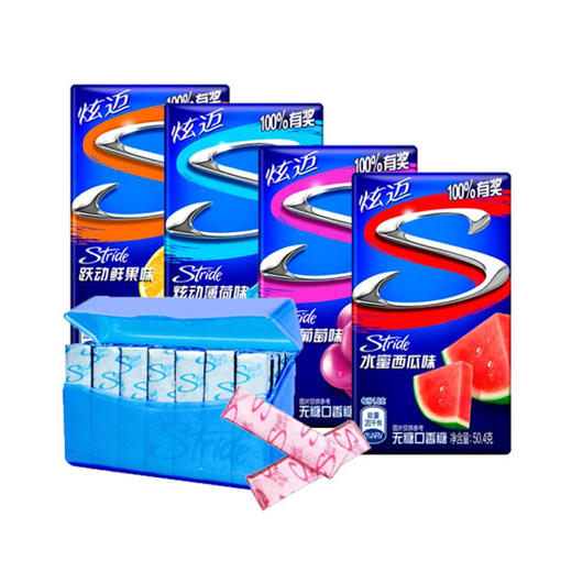 炫迈无糖口香糖水蜜西瓜味50.4g 商品图2