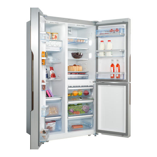 博世（BOSCH）569升 对开三门冰箱 大容量 混冷无霜 零度保鲜 玻璃面板BCD-569W(KAF96S62TI) 商品图3