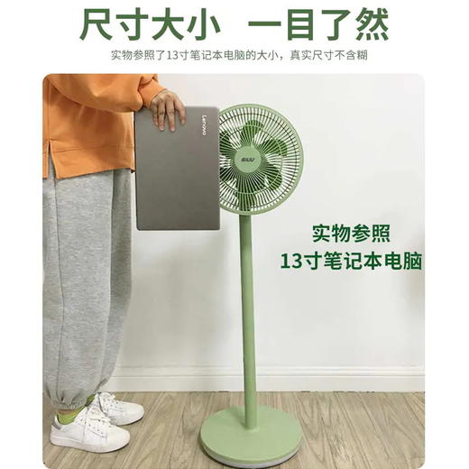 【SIUU 西佑F3电风扇落地扇】家用卧室 风扇节能 定生台式 电扇小风扇立式大风量客厅6叶扇 商品图2