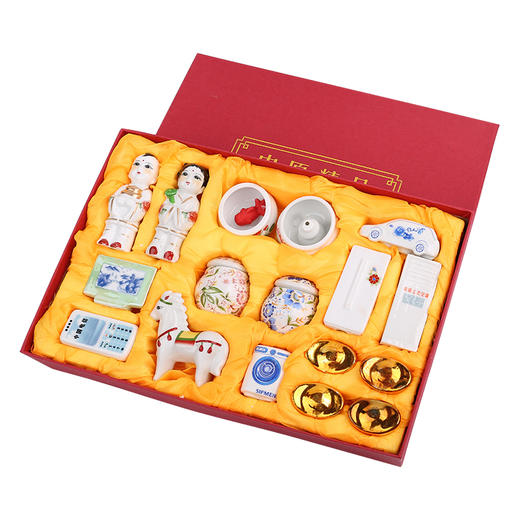 精品陶瓷随葬品套装 商品图6