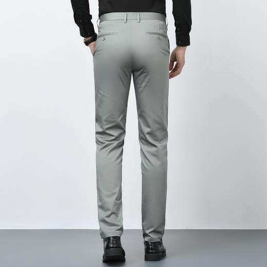 【棉质混纺】罗蒙春夏男装休闲西裤男士商务正装通勤百搭休闲裤男长裤 商品图3