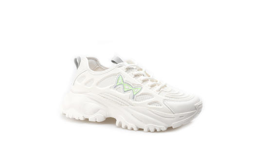 豪麟名鞋奥莱迪嘉女装牛皮革/织物时尚老爹鞋DJYSO21WX213绿色  原价1660元 商品图0