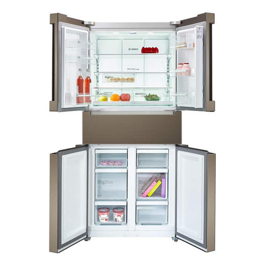 博世(Bosch)469升无霜零度中字门五门多门保鲜冰箱 BCD-469W(KFN86A246C) 商品图2