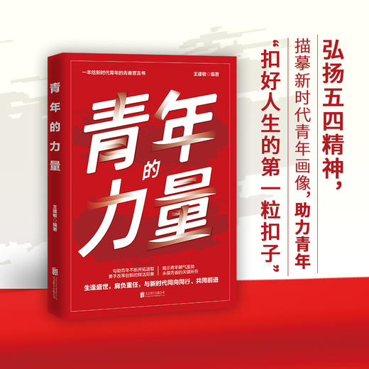 青年的力量 王建敏 著 一本写给新时代青年的青春宣言书 北京联合出版公司 商品图0