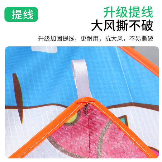 新款风筝儿童易飞儿童风筝卡通成人线轮易飞三角潍坊初学者玩具国庆清明出游 商品图7