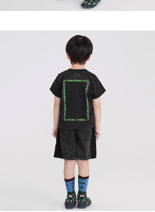 江南布衣童装  22年夏装新款短袖T恤  1M3110040 商品图6