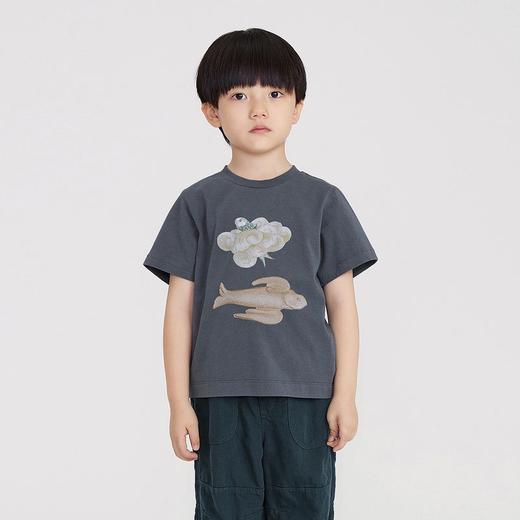 江南布衣 22年夏装新款 短袖T恤  1M3110030 商品图4