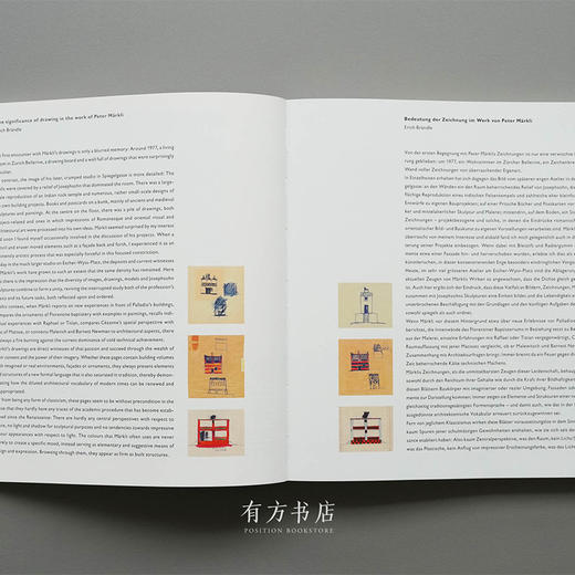 瑞士原版 | 彼得·马克利绘画集  Peter Märkli: Drawings 商品图2