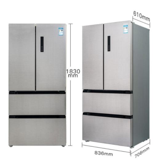 美菱(MELING)521升 多门法式电冰箱 大容量 一级能效 净味养鲜 风冷无霜 节能轻音 BCD-521WPUCX 商品图5