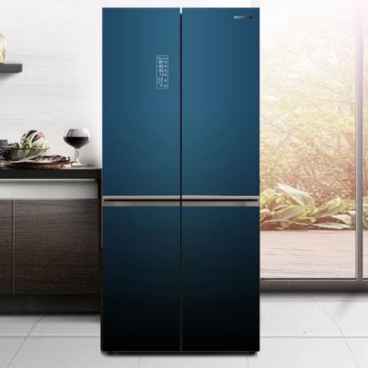 容声(Ronshen) 515升十字对开门冰箱风冷无霜变频双开门电冰箱 BCD-515WVK1FPG 矢量双变频 深冷储鲜 商品图2