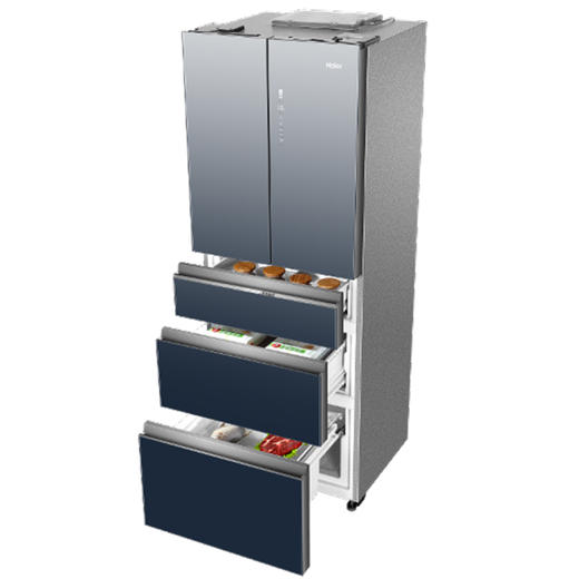 海尔426升风冷变频多门冰箱BCD-426WDCEU1 商品图2