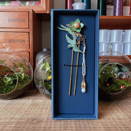 纯手作珐琅工艺发簪（全国大部分地区包邮） 商品图8